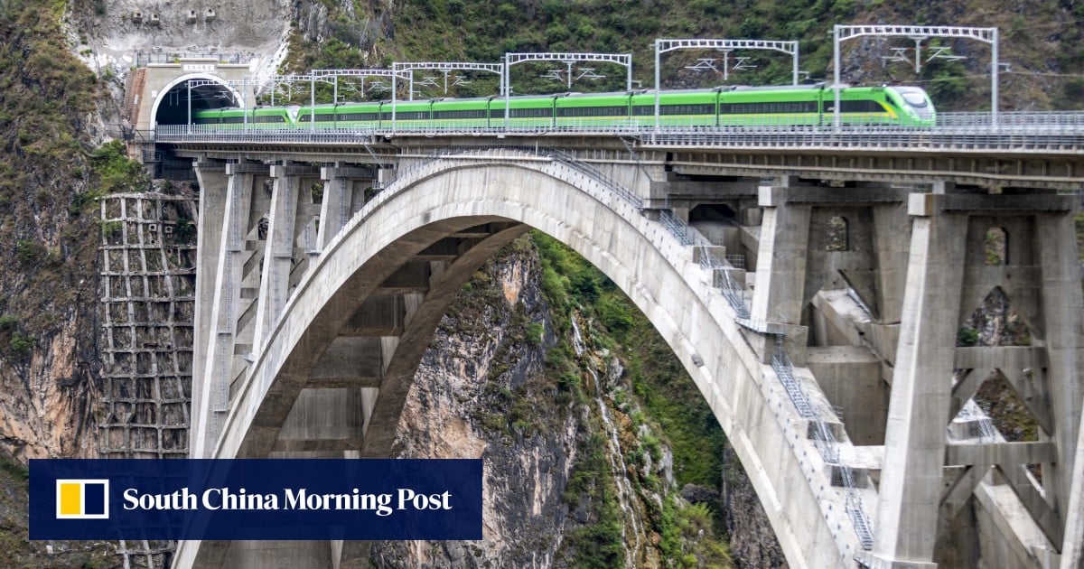 China on track to finish world’s ‘most difficult’ railway project before 2030