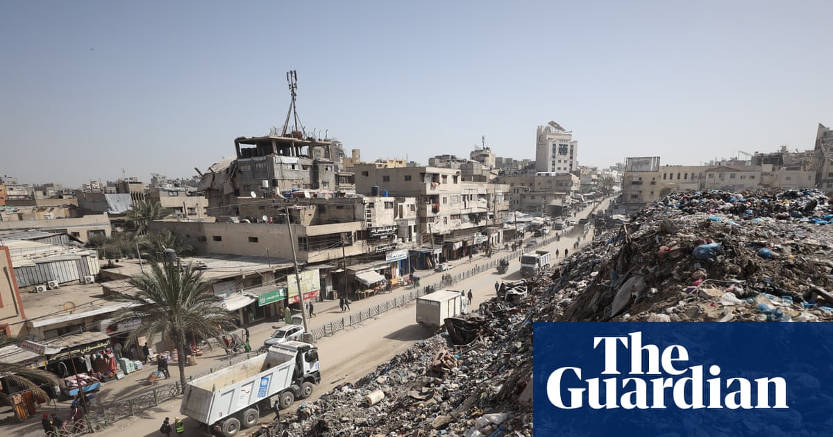 Trump officials plan to build 5,000-person military base in Gaza, files show