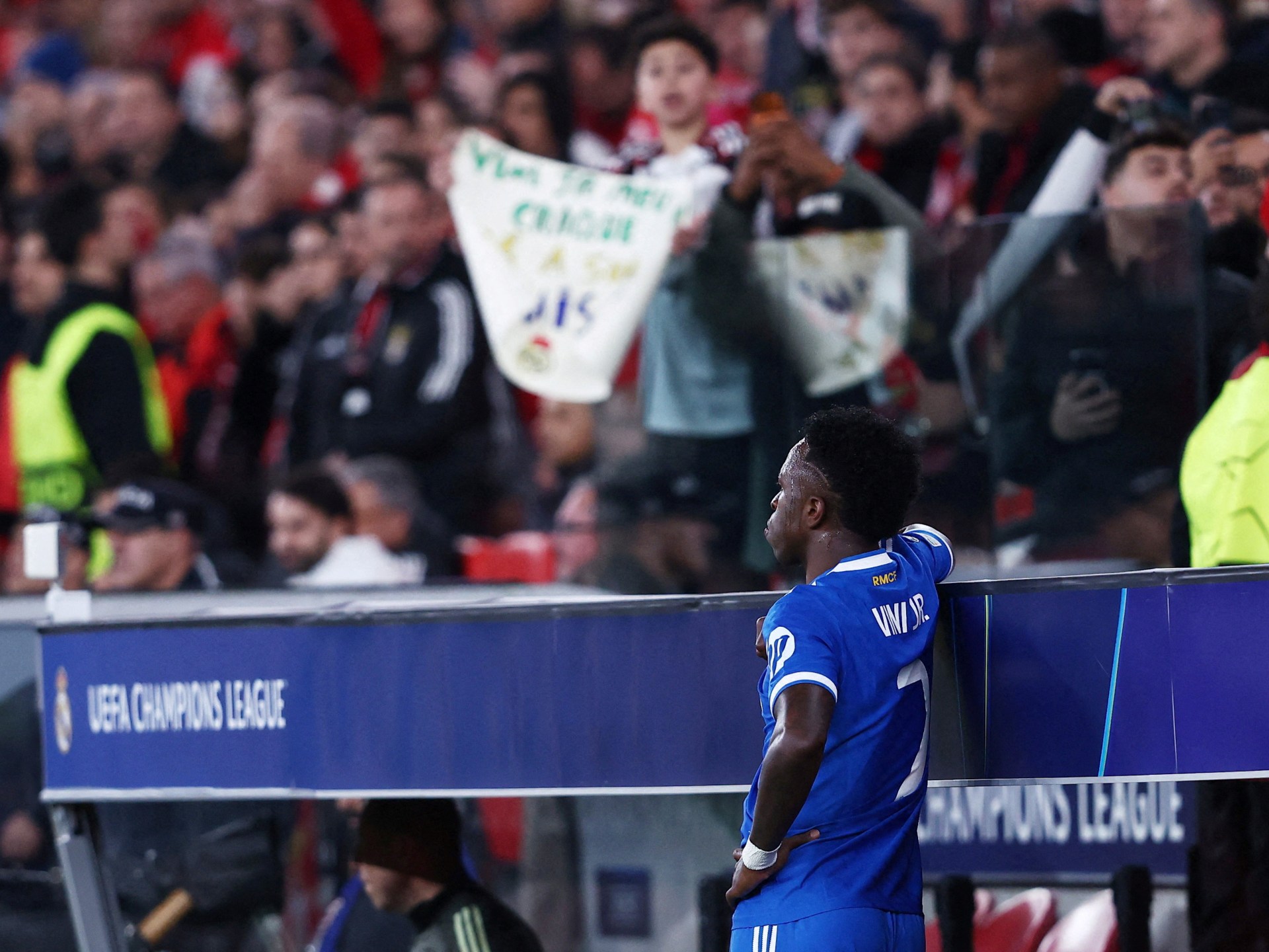 Real Madrid send ‘all available’ Vinicius evidence to UEFA in racism row