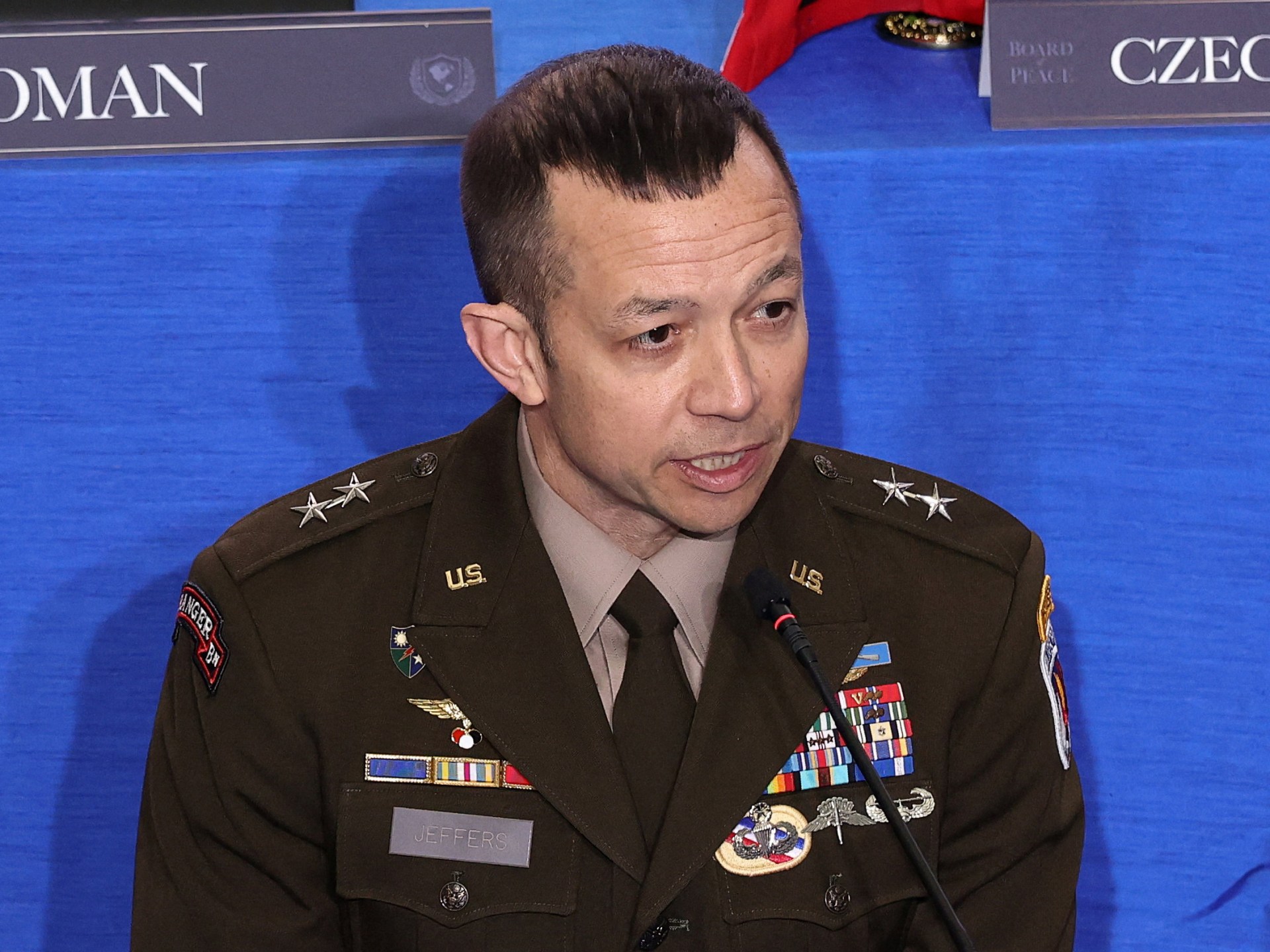 Gaza ‘stabilization force’ commander outlines security plans