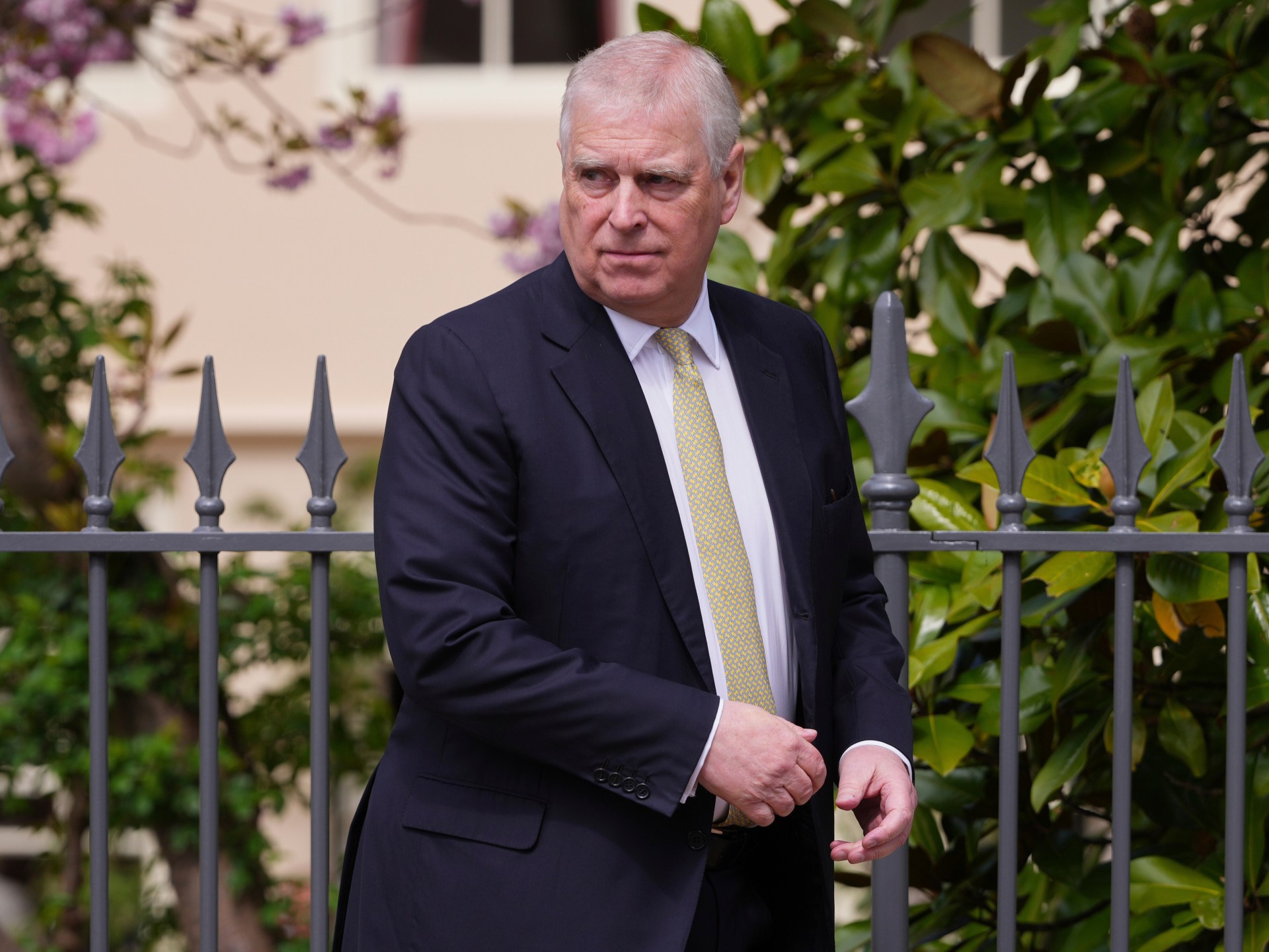 Why was former Prince Andrew arrested by UK police?