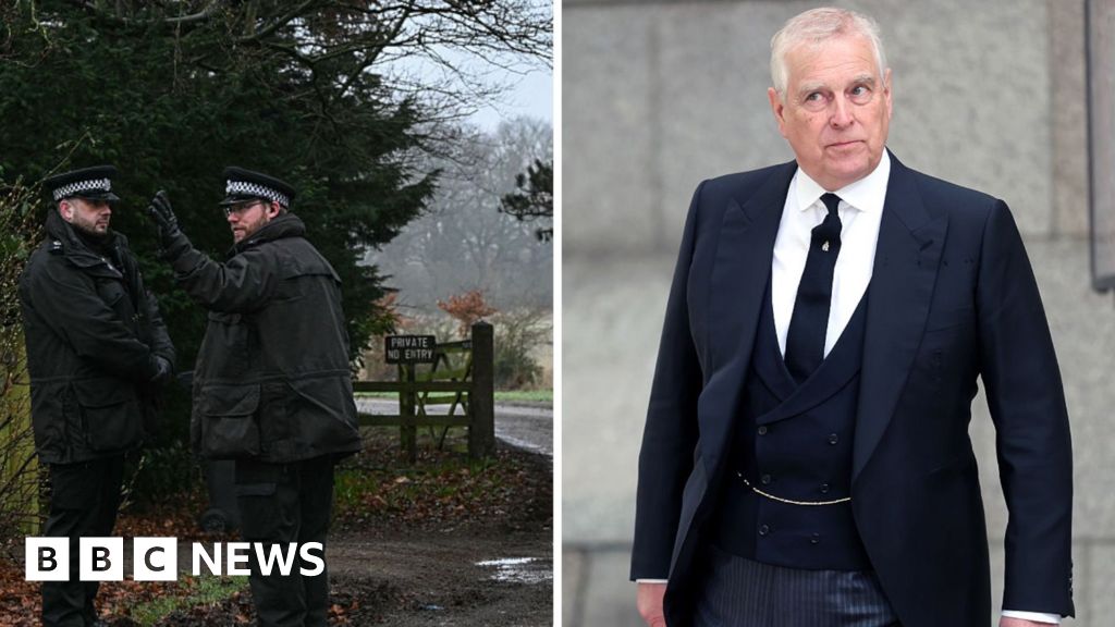 Watch: The day Andrew Mountbatten-Windsor was arrested