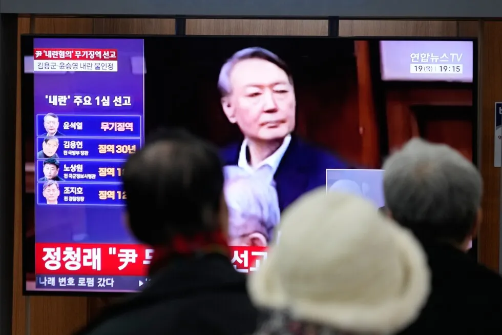 Ex-South Korean president remains defiant following life sentence for rebellion