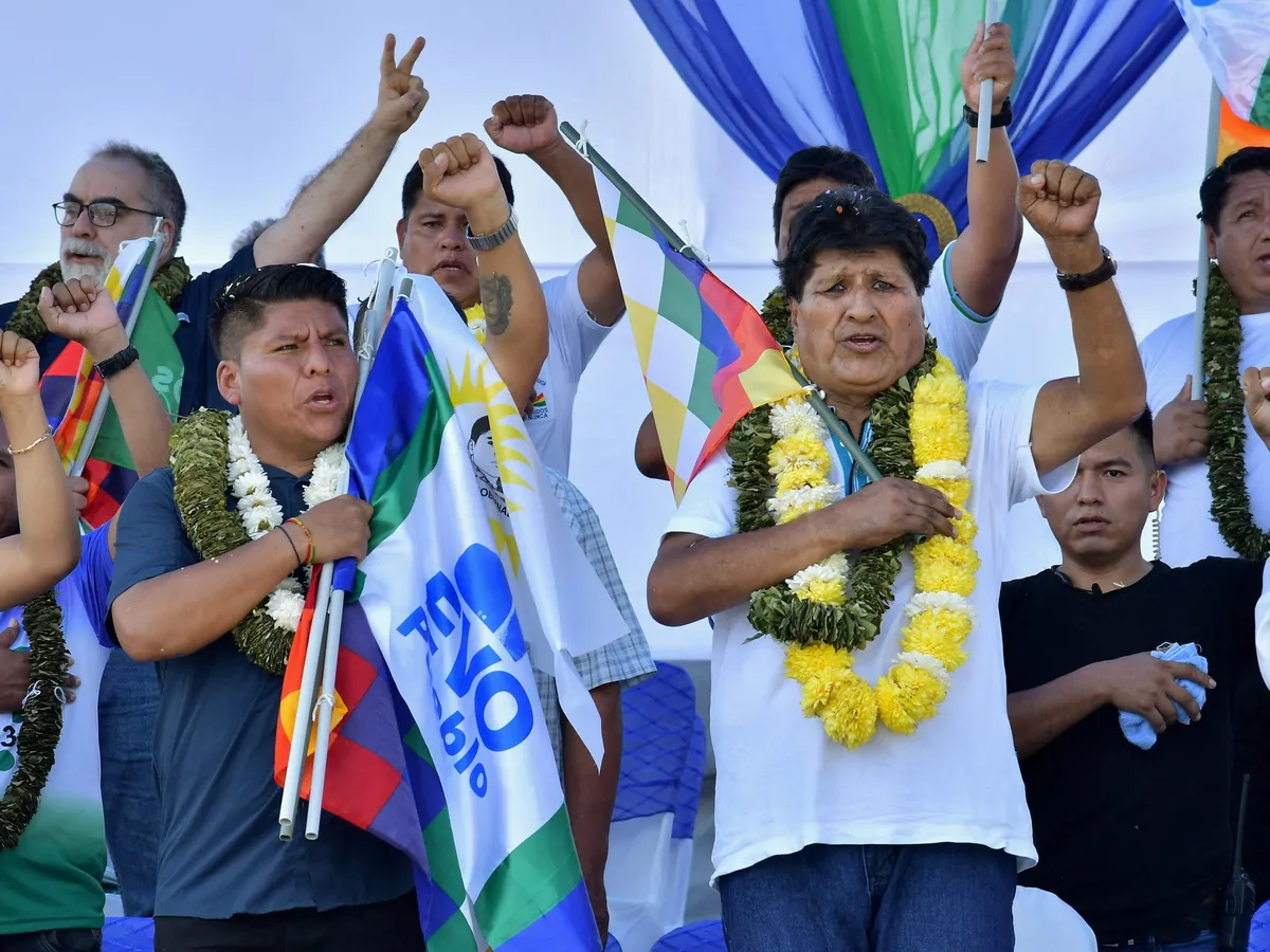 Bolivia’s ex-leader Morales reappears in stronghold after 7-week absence