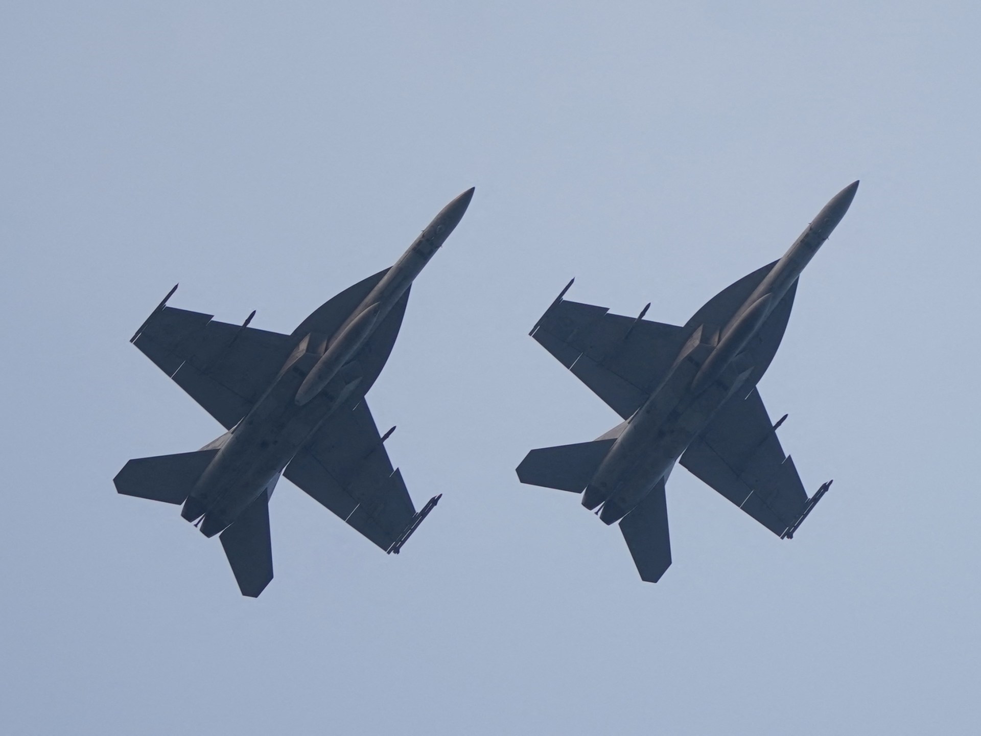 US jets escort Russian military aircraft out of Alaska’s air defence zone