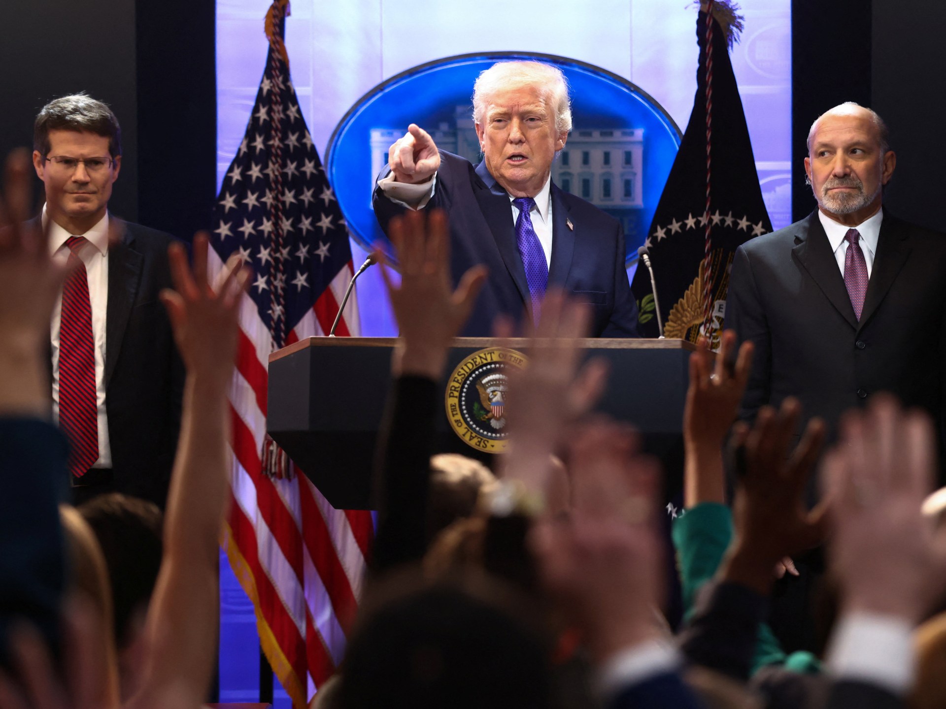 Trump tariffs live: US president slams Supreme Court, vows more tariffs