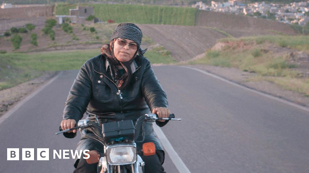 Iran's motorcycling midwife and rights campaigner is star of Oscar-tipped film