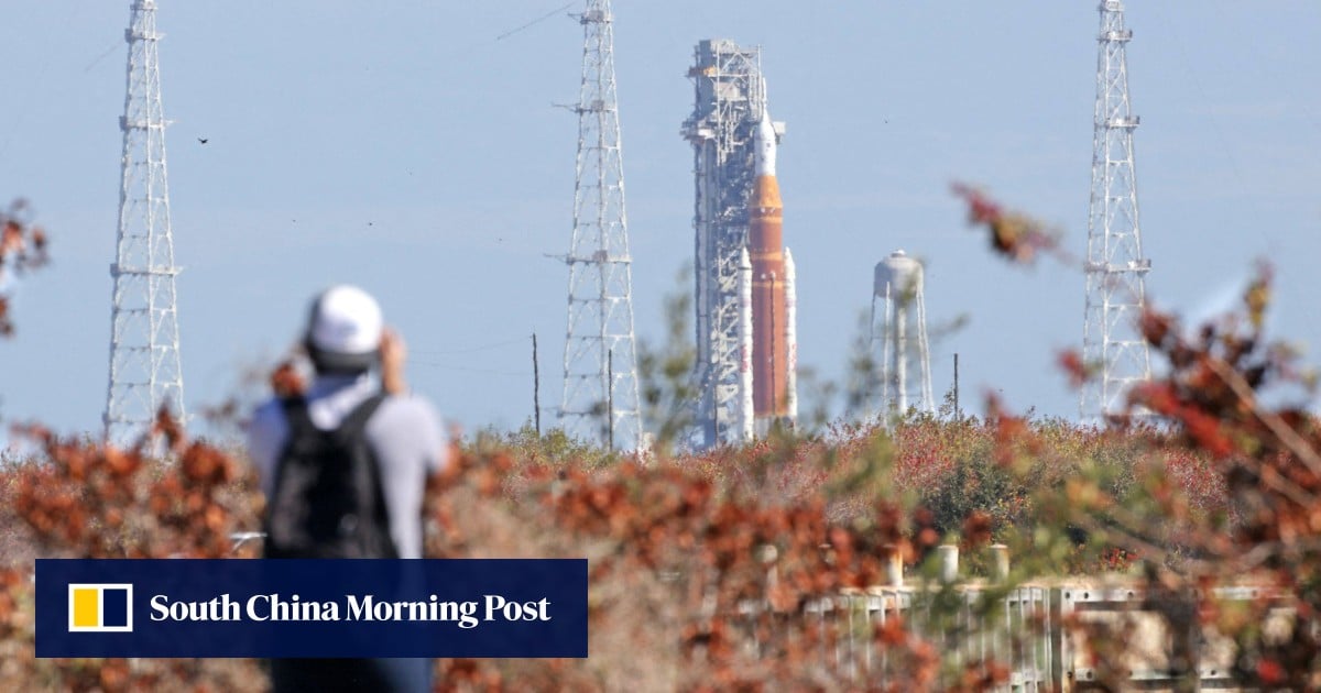 Nasa moon rocket hit by new problem, pushing launch with astronauts into April