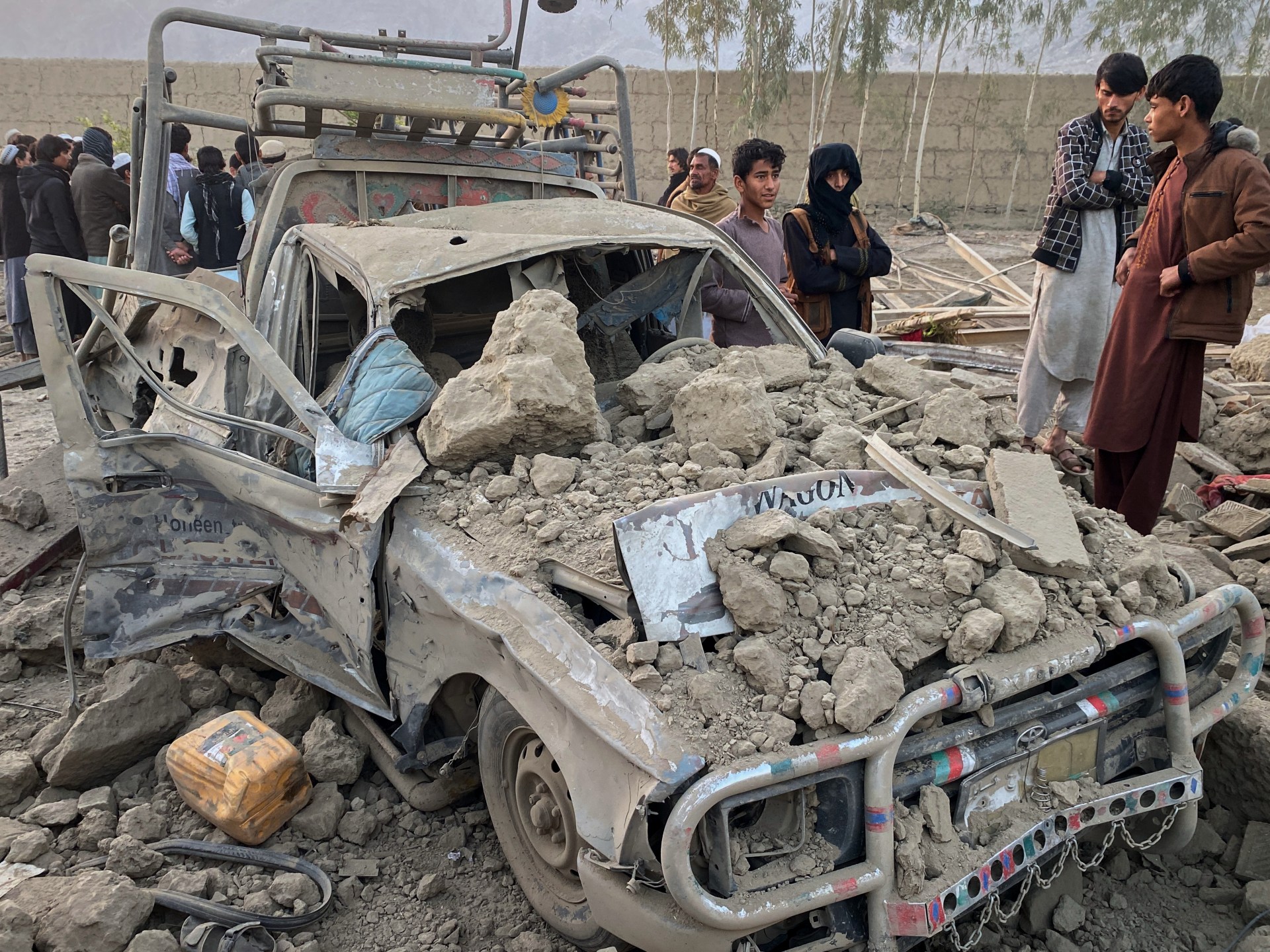 The aftermath of Pakistan’s air strikes in Afghanistan