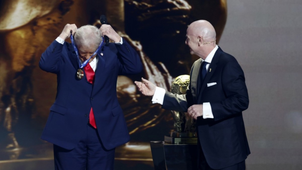 FIFA’s Gianni Infantino faces ethics complaint over Trump peace prize