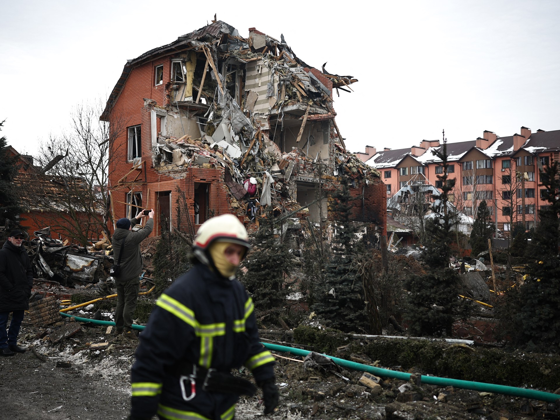 At least one killed in widescale Russian attacks on Ukraine’s energy sector