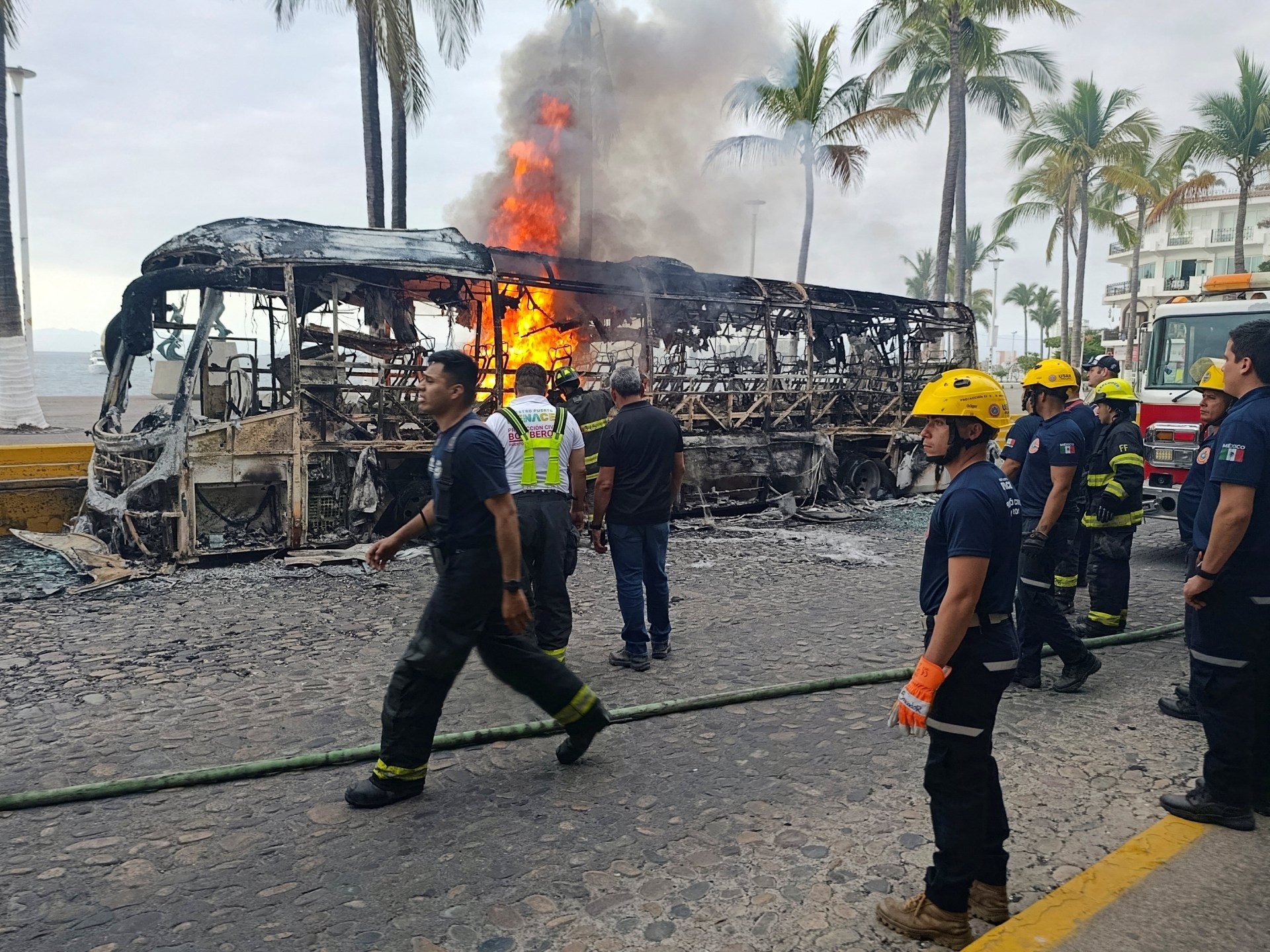 Violence erupts in Mexico after killing of drug lord ‘El Mencho’