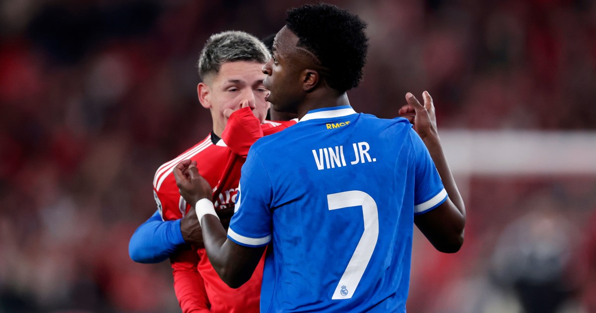 Benfica’s Prestianni gets provisional one-match ban for Vinicius incident