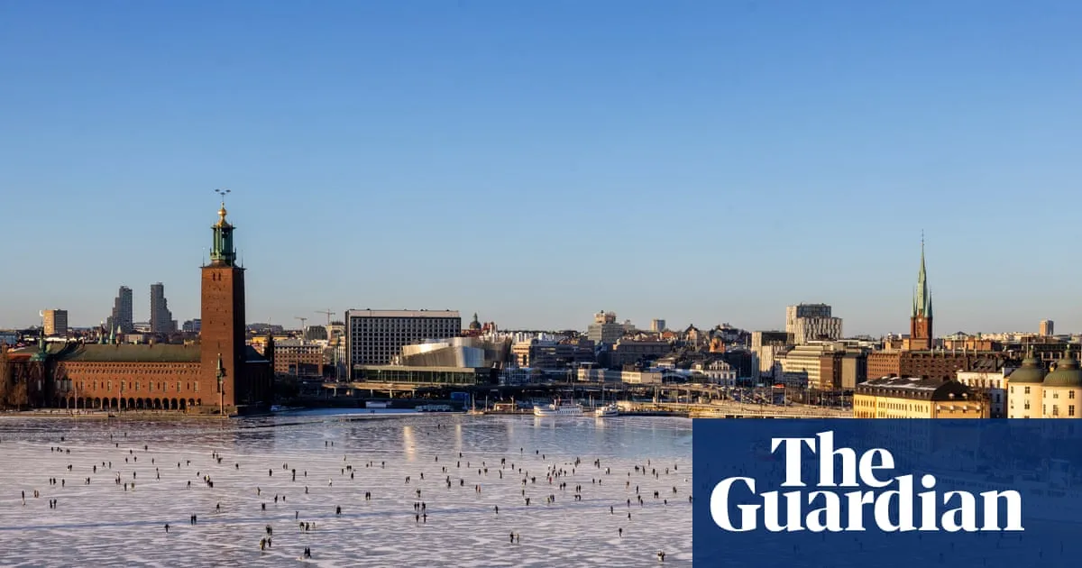 German tourists trying to create floating sauna rescued from Swedish ice floe