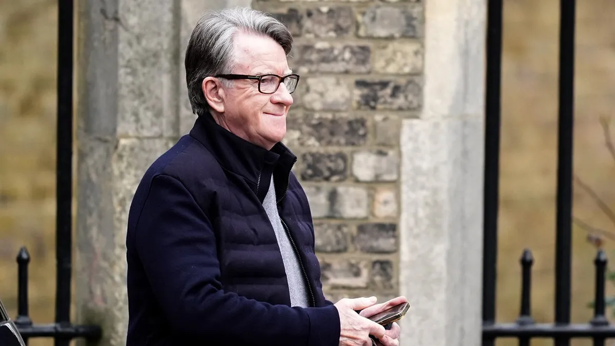 Former UK ambassador to US arrested on suspicion of misconduct in public office