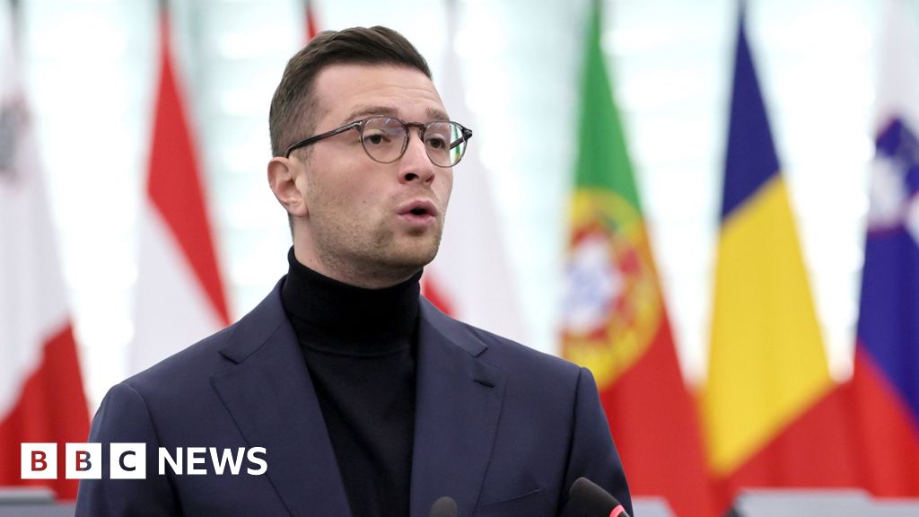 French far-right leader tells BBC he shares US warnings on Europe 'for most part'