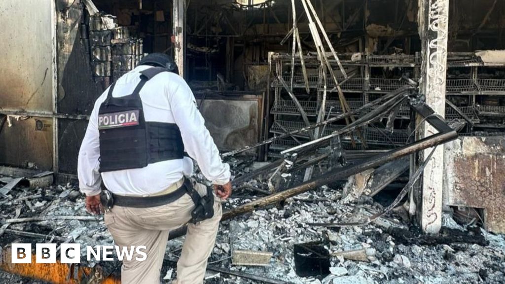 'Burned and destroyed': Locals and tourists describe Mexico unrest