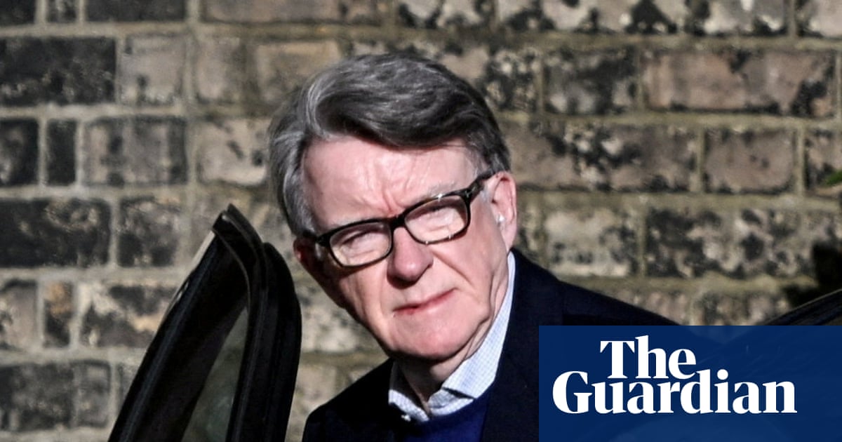 Mandelson’s downfall is one of fastest ever seen in British public life
