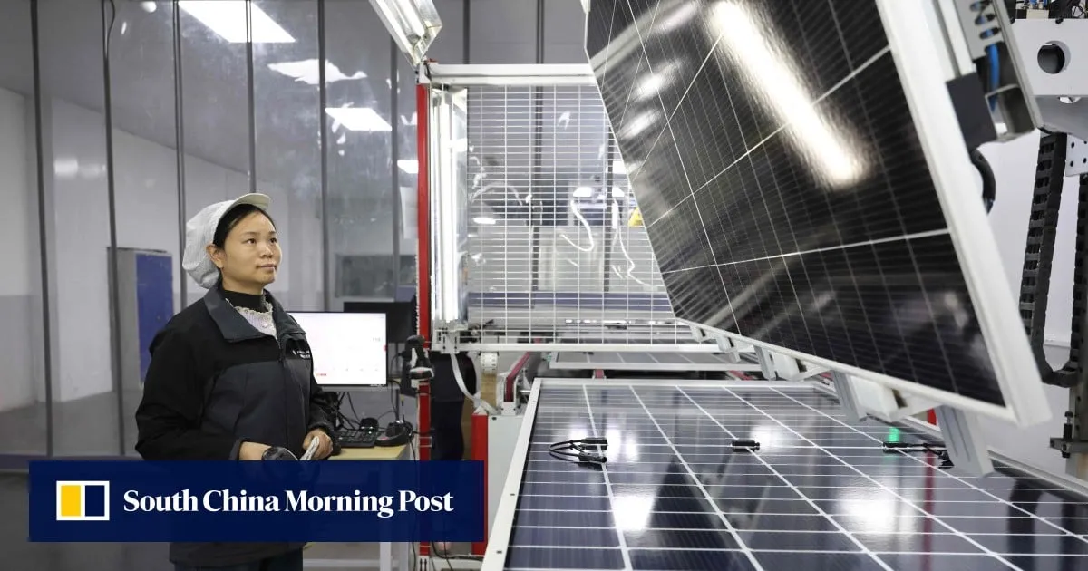 China’s new energy strategy aims to shield economy from shocks – and meet climate targets