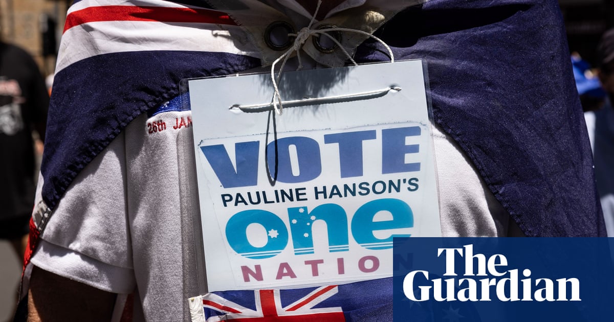 Guardian Essential poll: more than half of Australians open to voting for One Nation despite Hanson’s Muslim comments