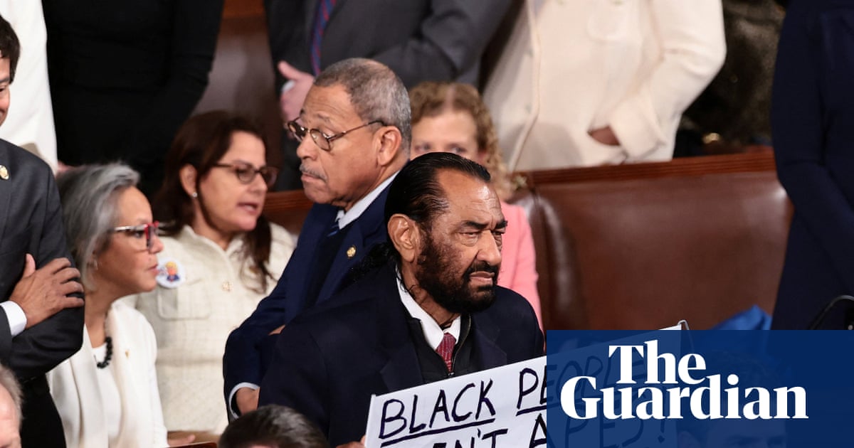 Democrats refuse to stand for Trump as congressman Al Green again ejected
