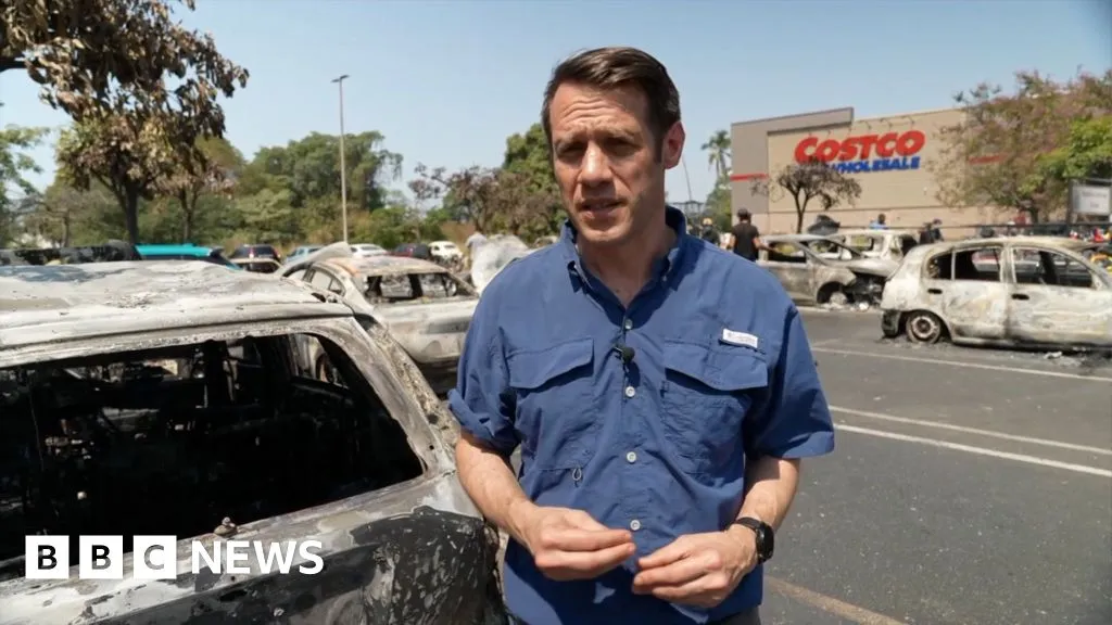 BBC sees damage in Puerto Vallarta after Mexican cartel violence