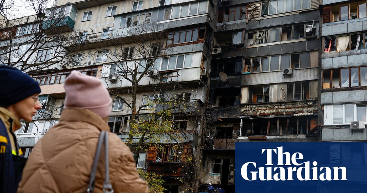 Russian drone attack on Kyiv leaves three people dead and dozens wounded, mayor says