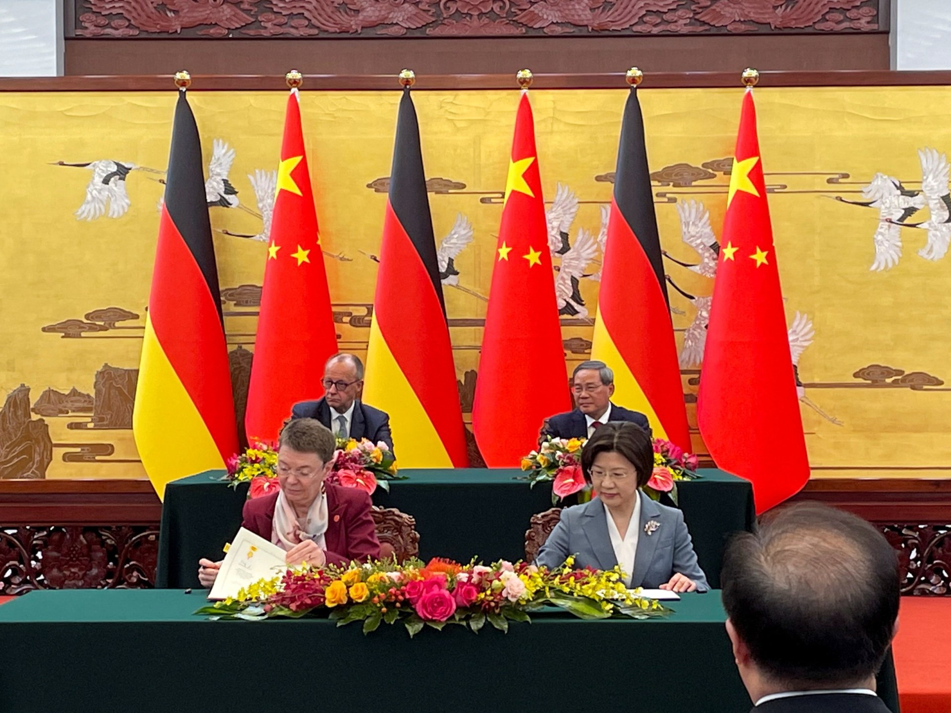 Germany’s Merz arrives in China for two-day visit with focus on trade
