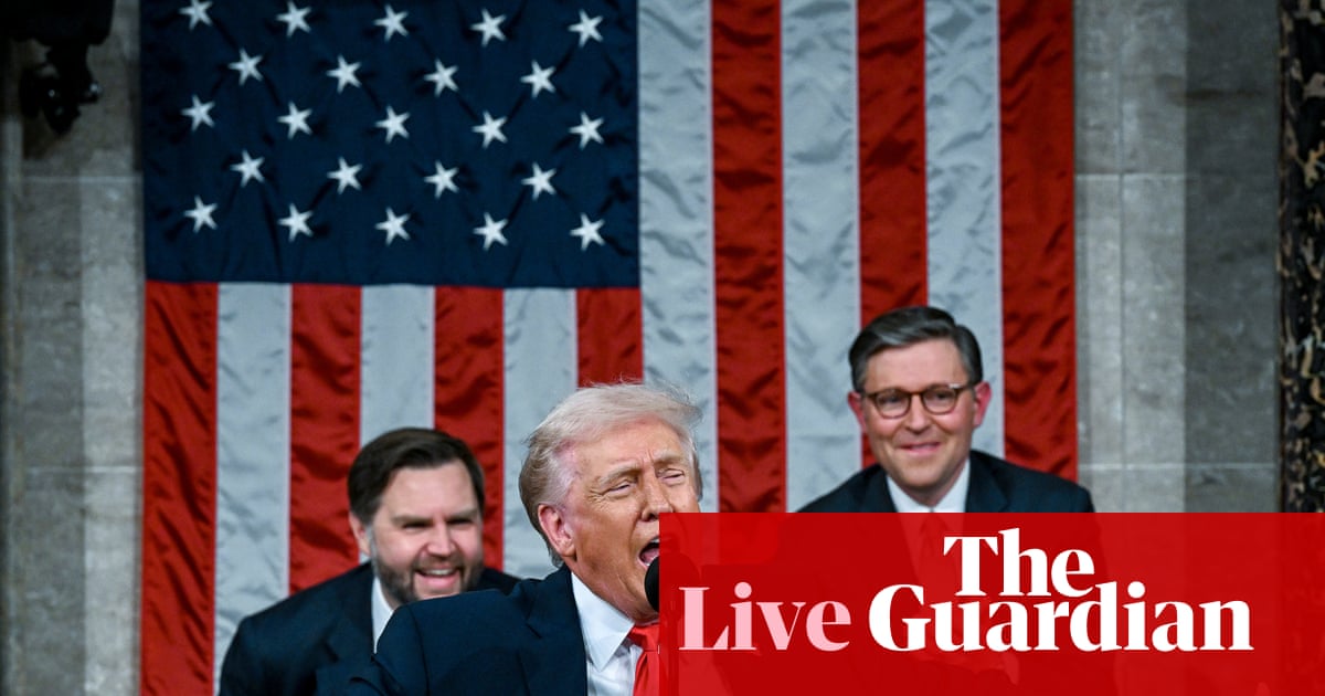 Iran accuses US of spreading ‘big lies’ after Trump’s State of the Union address – US politics live