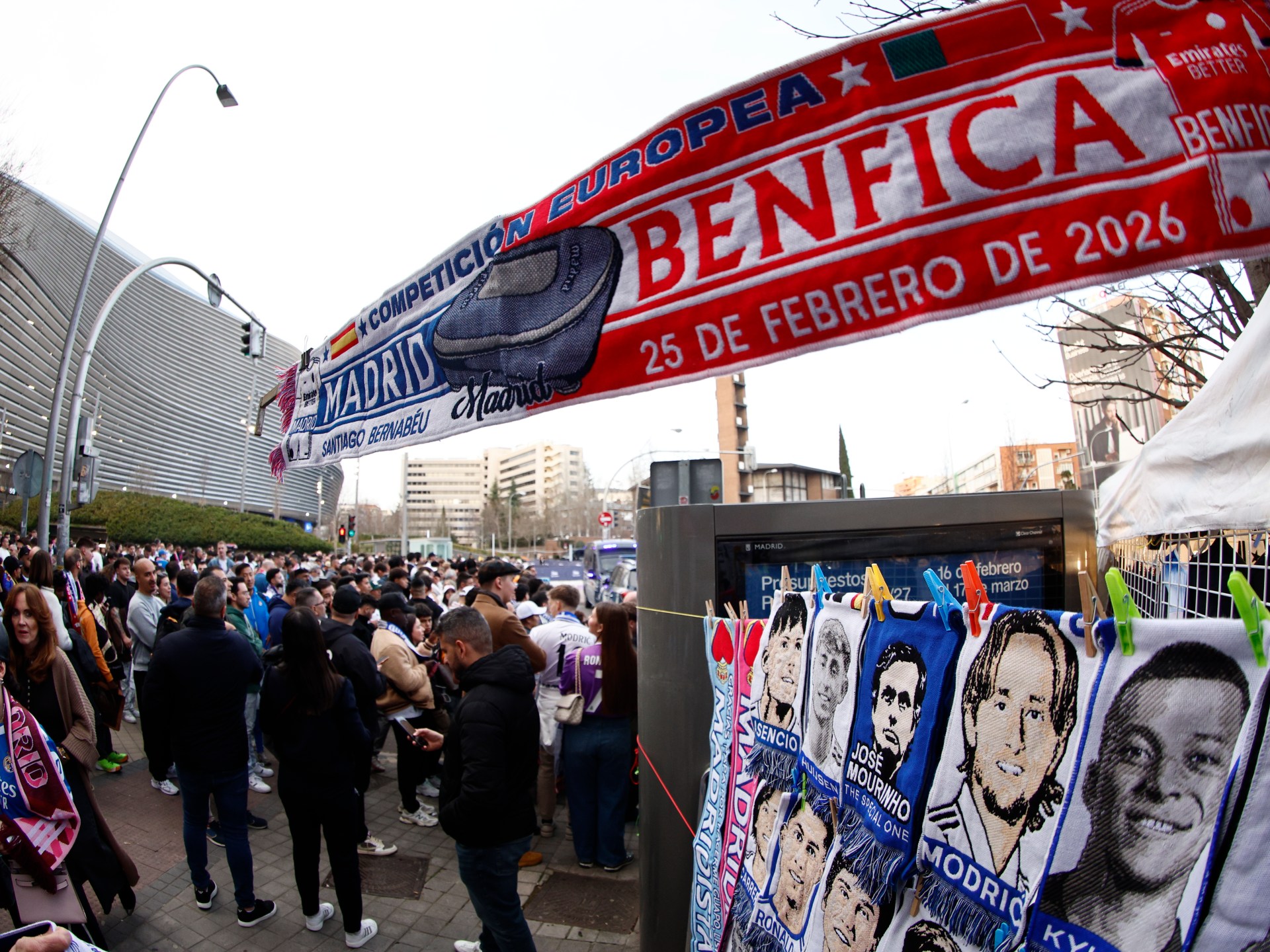 LIVE: Real Madrid vs Benfica – Champions League playoff, second leg