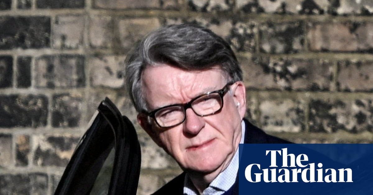 ‘Build a narrative and fight back’: Mandelson draws on own advice for crisis management