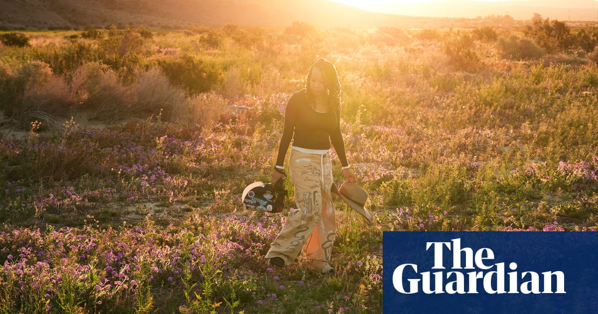 Death Valley erupts in wildflowers in sign of developing superbloom