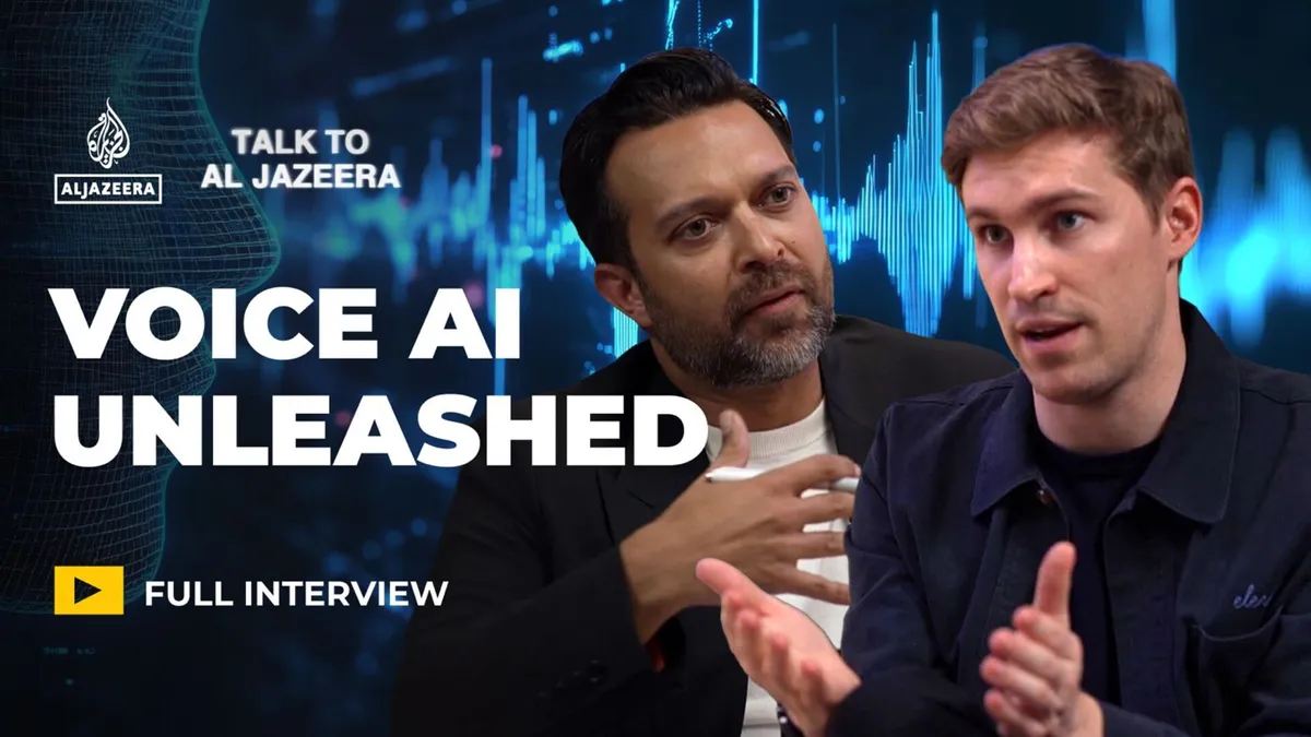 ElevenLabs CEO says voice AI will change everything. Can it be controlled?