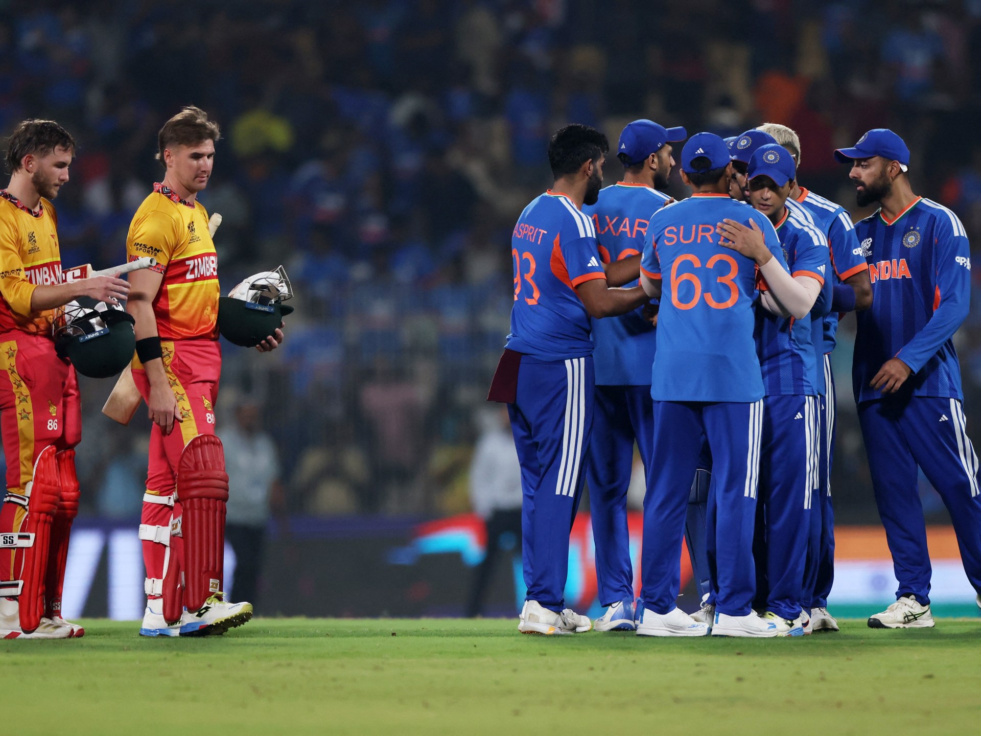 India beat Zimbabwe by 72 runs to chase T20 World Cup semifinal spot