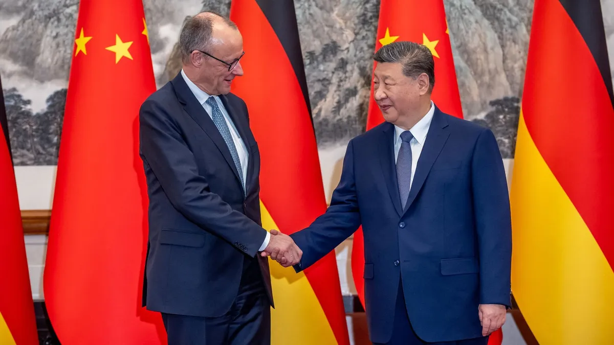 Why are many Western leaders visiting China?