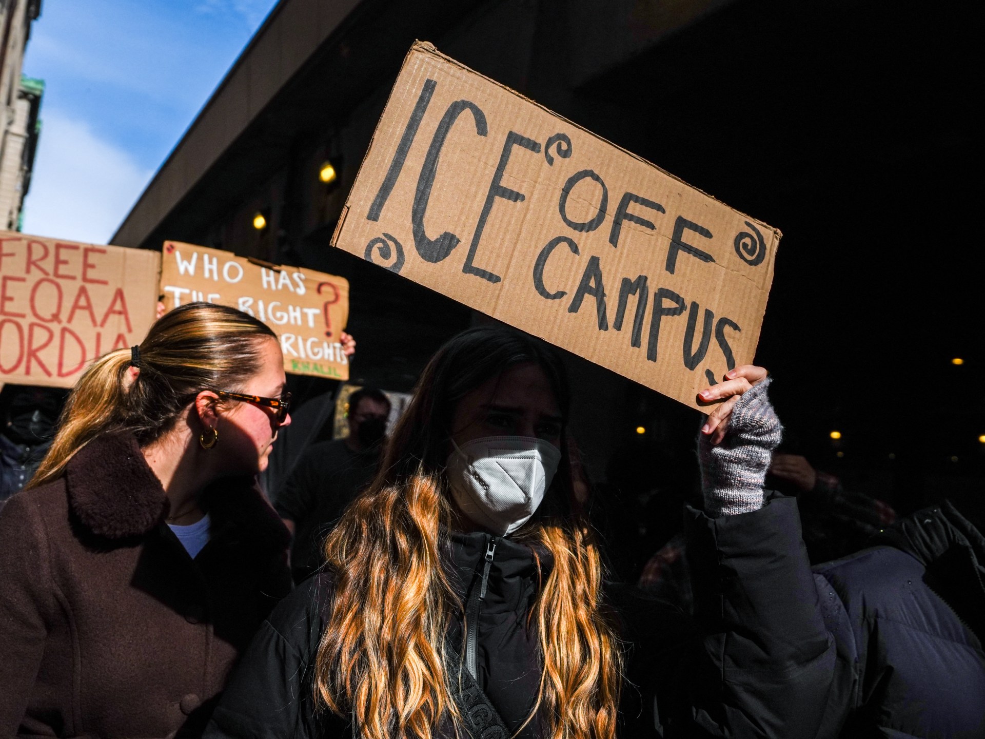 Columbia University says US immigration agents lied to detain student