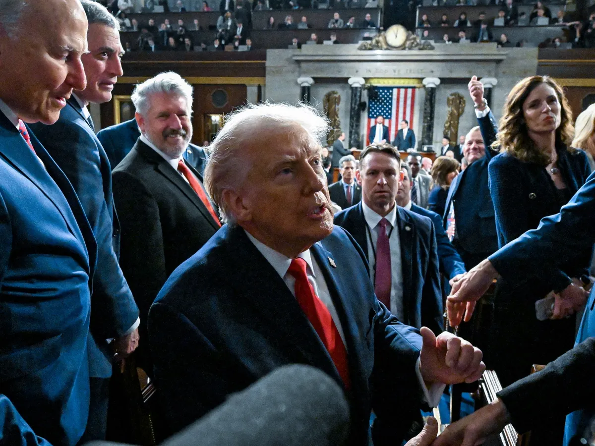 After State of the Union, Trump’s agenda faces new political reality