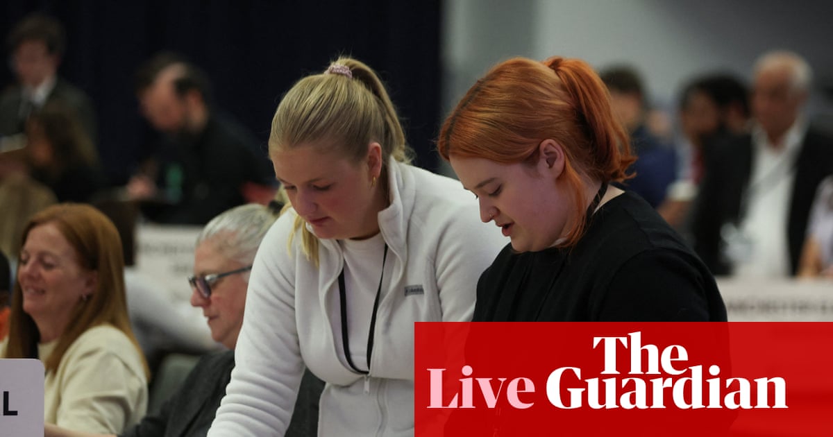 Counting underway in Gorton and Denton amid high turnout for crucial byelection – UK politics live