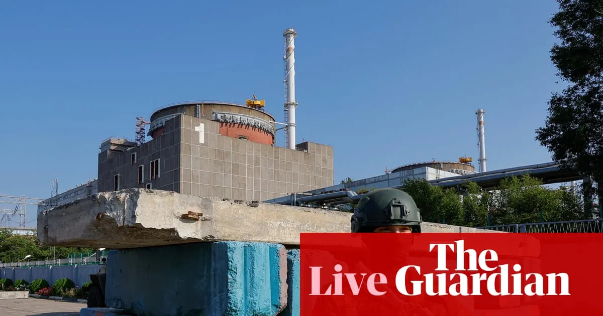Russia and Ukraine agree local ceasefire to allow repairs at Europe’s largest nuclear plant – Europe live