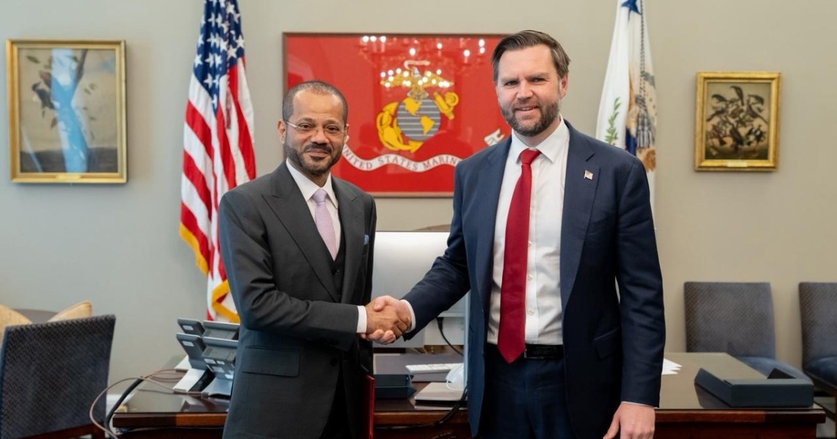 Oman’s foreign minister meets with US’s Vance as Iran tensions rise