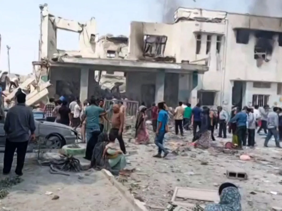 Israel strikes two schools in Iran, killing more than 50 people
