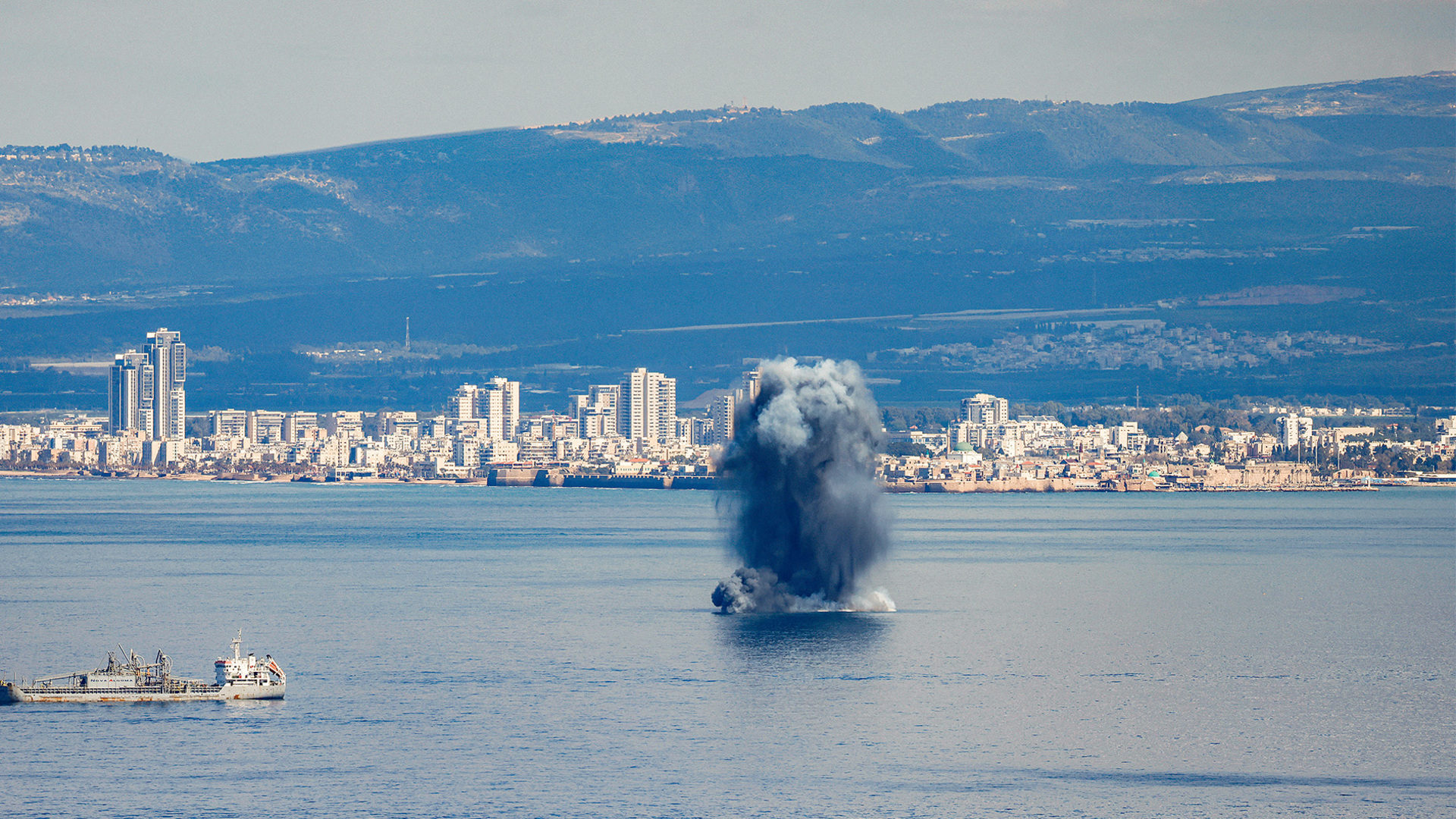 Israeli defence system intercepts Iranian missiles over Haifa