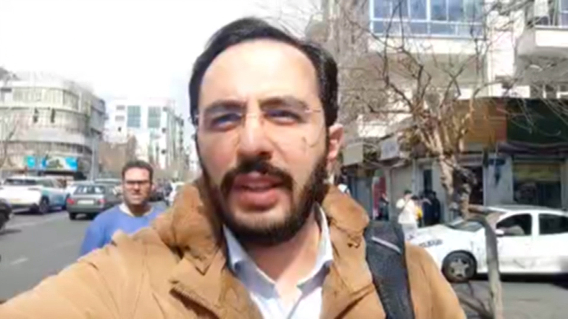 Al Jazeera reporter on the streets of Tehran as missiles hit the city