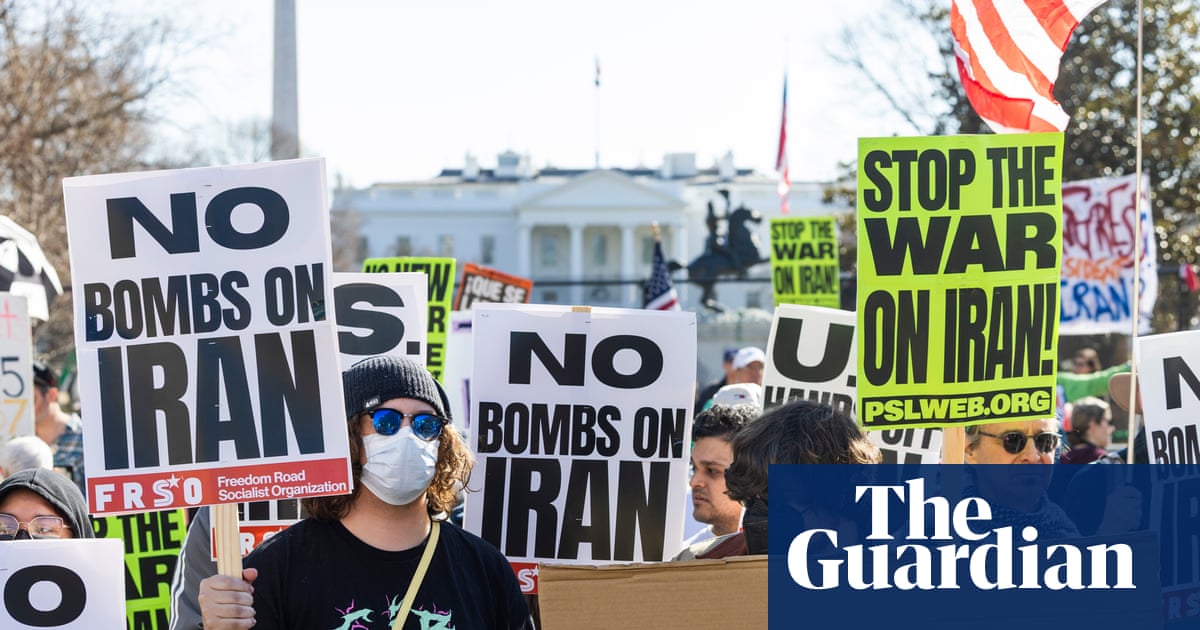 Protesters rally across US after Iran strikes and reports of Khamenei killing