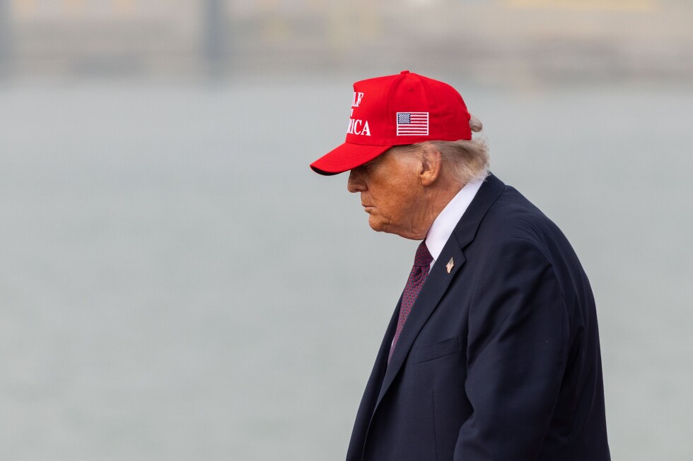 Trump’s ‘America First’ campaign battle cry gives way to military strikes abroad
