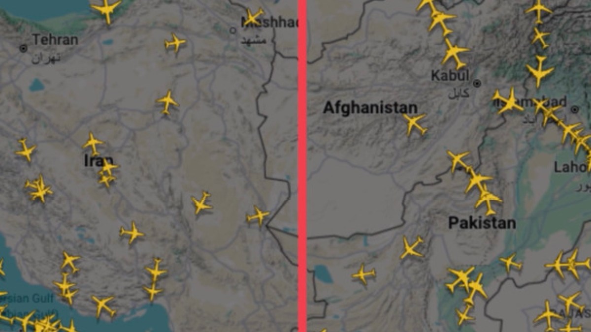 How did air traffic change in the last 48 hours?