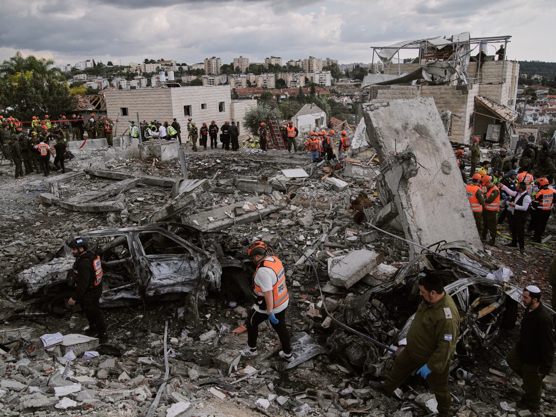 At least nine killed after Iranian strike on Israel’s Beit Shemesh
