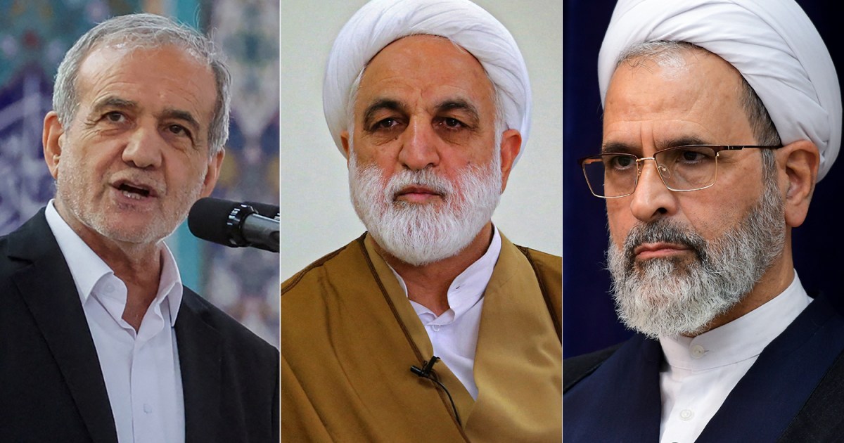 Who are the council members temporarily in charge of Iran?
