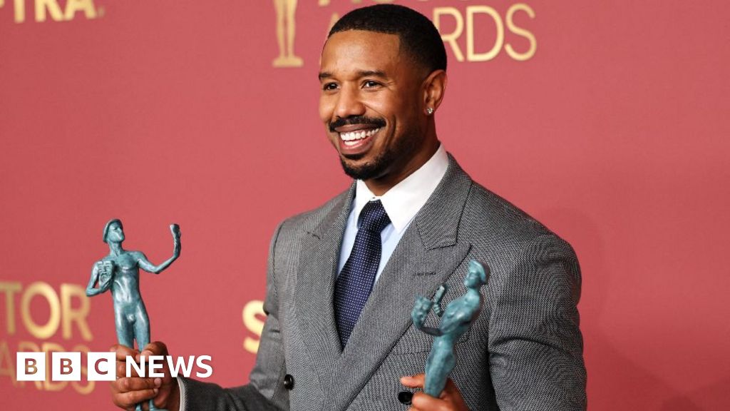 Michael B Jordan upends Oscars race as Sinners wins big at Actor Awards