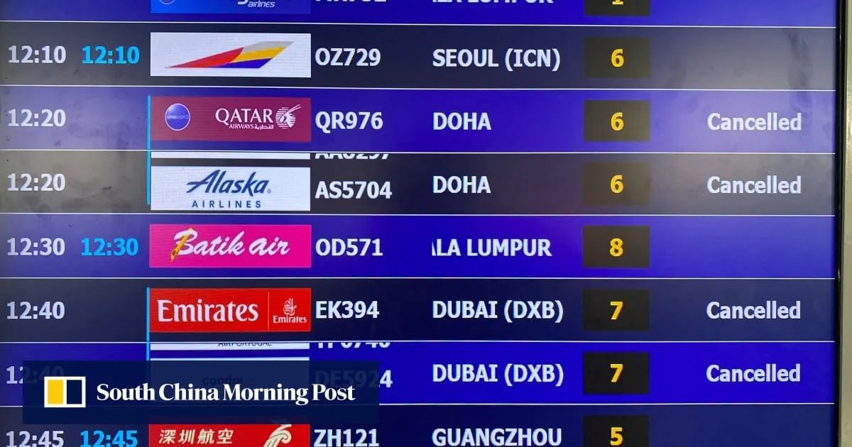 Asia’s travel sector rattled by Iran attacks, fears of ‘domino effect’ slowdown